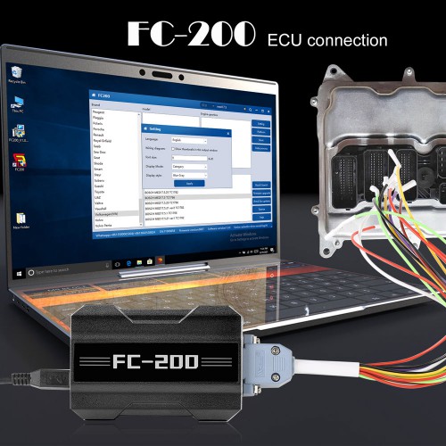 [US/EU Ship] [Get 7% OFF] CG FC200 ECU Programmer Full Version Support 4200 ECUs and 3 Operating Modes Upgrade of AT200