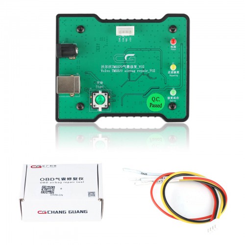 CG Volvo TMS570 OBD Airbag Reset Tool Clear the Collision Memory No Welding Without Opening the Cover