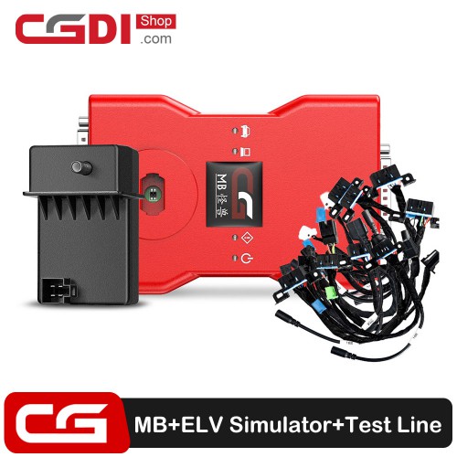 [US/UK/EU Ship] [Get 7% OFF] CGDI MB Key Programmer + ELV Simulator + EIS/ELV Test Line Full Adapters for ELV Repair