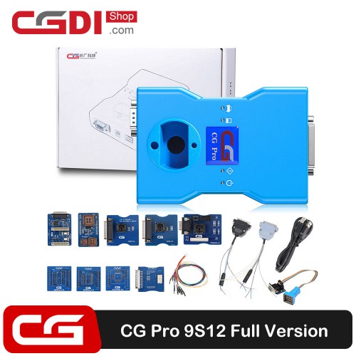V2.2.9.0 CG Pro 9S12 Super Programmer Full Version with All Adapters Support 35160WT/ 35080/ 35128 Free Update Online Lifetime