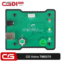 2022 Newest CG Volvo TMS570 OBD Airbag Reset Tool Clear the Collision Memory No Welding Without Opening the Cover