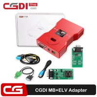 CGDI MB Key Programmer Plus ELV Repair Adapter Support All Key Lost Get One Free Token Daily