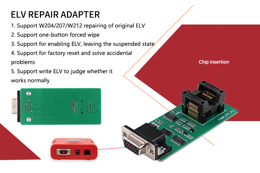 ELV Repair Adapter for CGDI MB