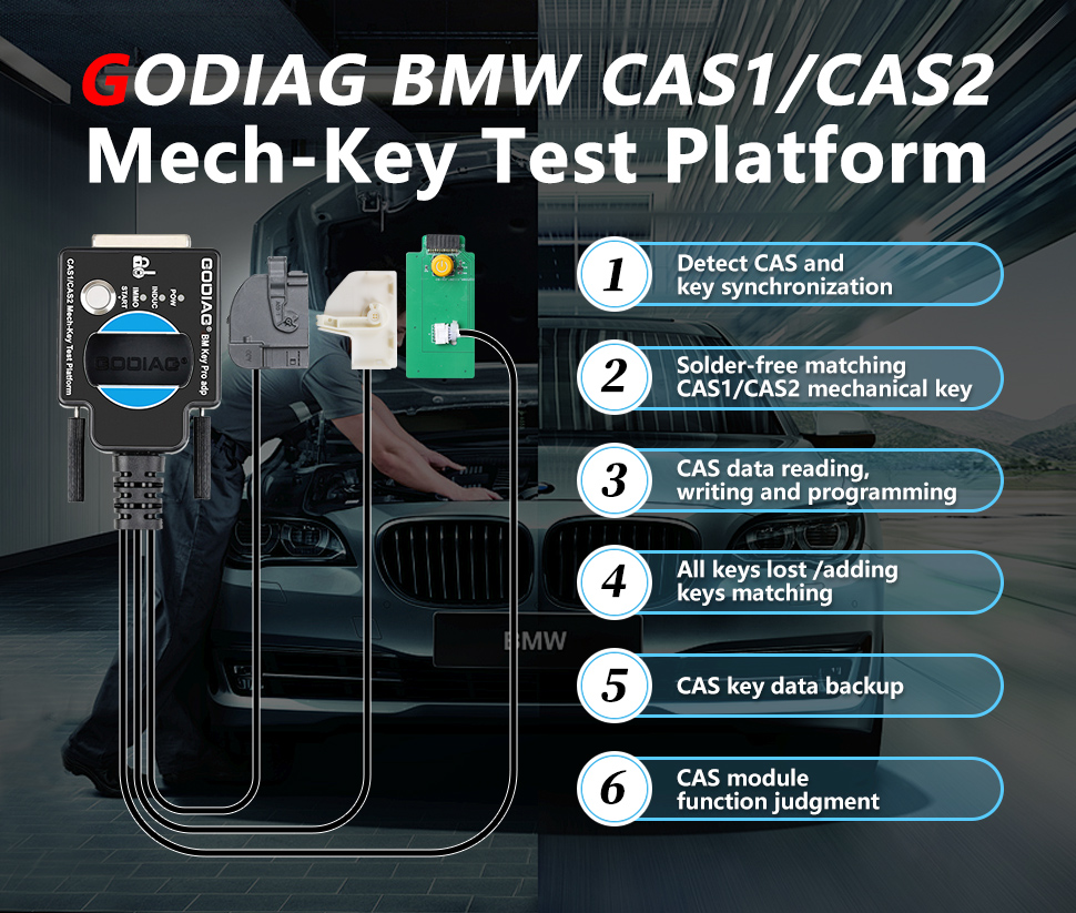 GODIAG BMW CAS1/CAS2 Platform